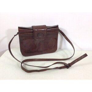 Vintage The Trend Leather Crossbody Bag Made in Italy